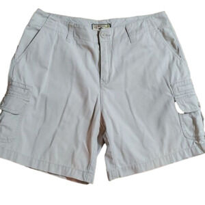Caribbean Joe Women's Cargo Shorts - Light Gray
